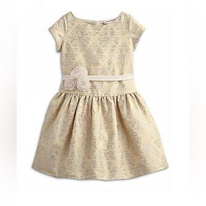 American Girl | Cream Floral Kids Dress